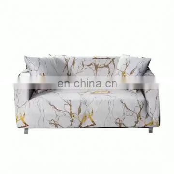 Wholesale Home Decoration Printed Floral plain Item 3 Seat Recliner Ready Ship Elastic Stretch Sofa Cover