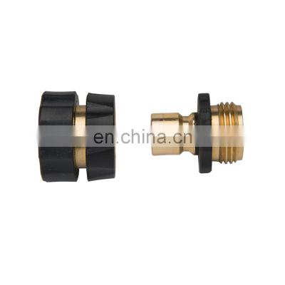 Male and female water hose connectors tap adaptor