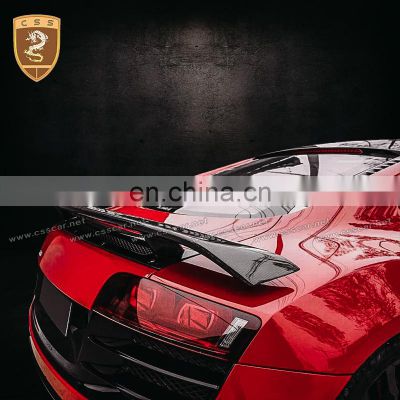 Carbon Fiber Rear GT Wing Trunk Spoiler For Audi R8 Rear Spoiler 2007-2015
