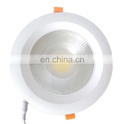 High quality indoor spot light energy-saving round embedded LED downlight
