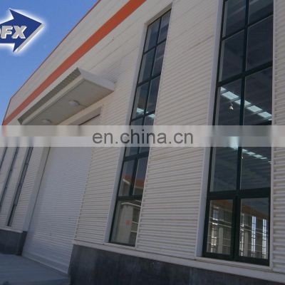 Metal building construction gable frame prefabricated galvanized steel roof structure shed