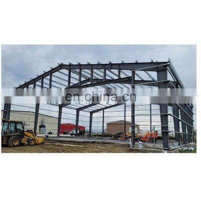 Low Cost Prefabricated Wide Span Light Steel Structure Industrial Building Warehouse