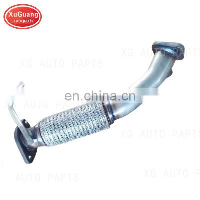 XG-AUTOPARTS best quality China factory front section exhaust muffler for Hyundai Elantra 1.4T with flexible pipe