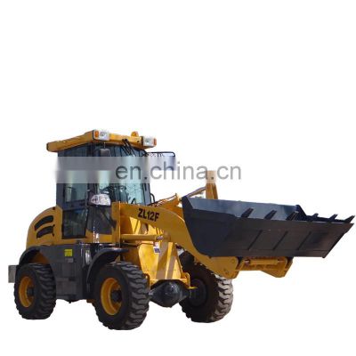 front wheel loaders 1.2ton factory machine small wheelloader--Export for sale!!!