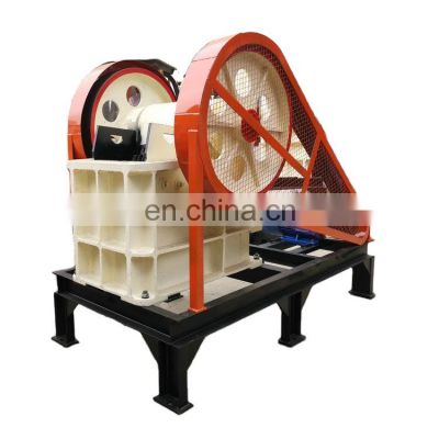 Diesel engine mini small portable rock crusher price for sale