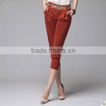 2013 fashion cotton casual lady pants
