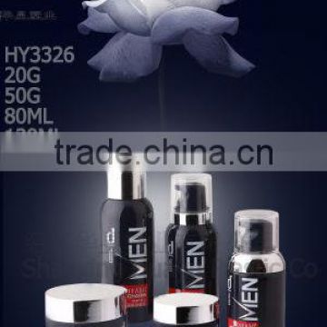 hot sale brown thick wall PET bottle series for skin care use