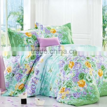 flower design bed sheet duvet cover set trade assurance