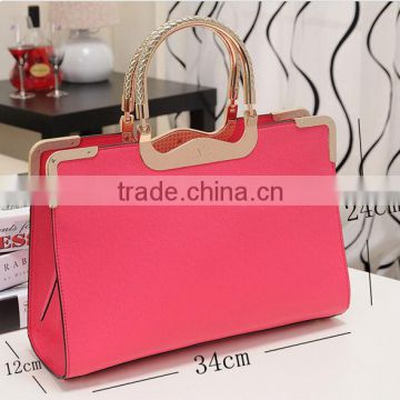 2016 Alibaba express china New design fashion style handbags doctor bag fancy leather women handbag