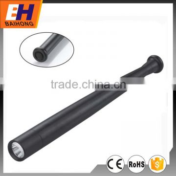 Hot Selling: High Power Riot Baton Aluminium Flashlight BH-8028, baseball Bat shape