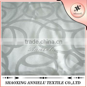 Cream color fancy pattern jacquard fabric hot sale