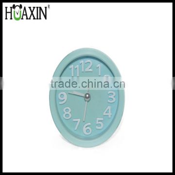 ABS 3D dial round shaped table office arm clock