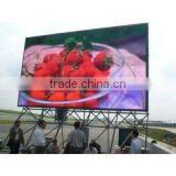 2012 new invention P20 full color led outdoor advertising board