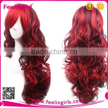 2016 Wholesale fashion cheap synthetic cosplay wigs