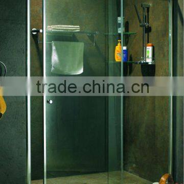 6mm clear shower door YT1288 flat tempered