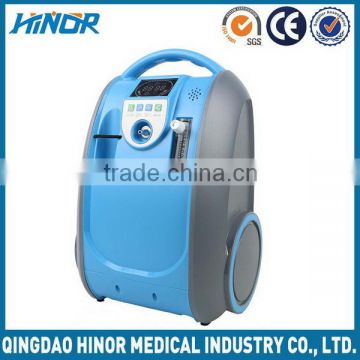 Filter oxygen concentrator battery