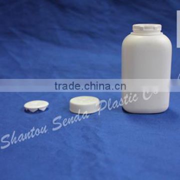 Pharmaceutical Grade Bottles, Pharmaceutical Industrial Use Screw Cap Sealing Type Plastic Square Bottle