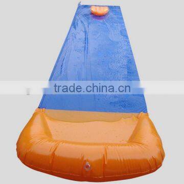 outdoors garden inflatable long water slide