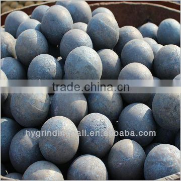 Dia 50mm Forged steel ball for cooper ore mining