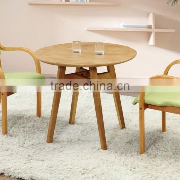 lecong furniture coffee shop solid wood chair with good price