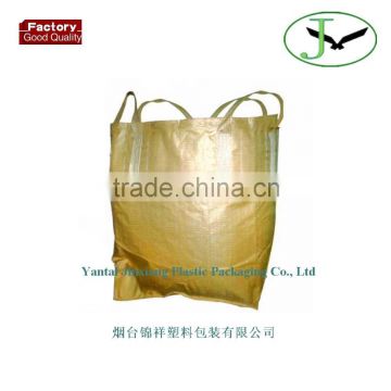 100% pp woven ton bag for calcium oxide, 1 ton pp woven big bag jumbo bag factory in shandong