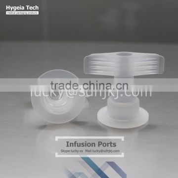 PP infusion port for infusion bag