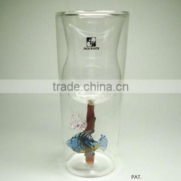 Wine glass supplier - Figurine Double Wall Glass