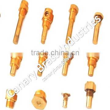 OEM brass precision turned parts with good roughness