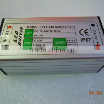 50W 1500mA led driver for high power solar street light constant current dc to dc driver