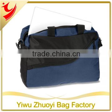 16 inch Promotional Nylon Polyester Computer Bag with Shoulder Strap