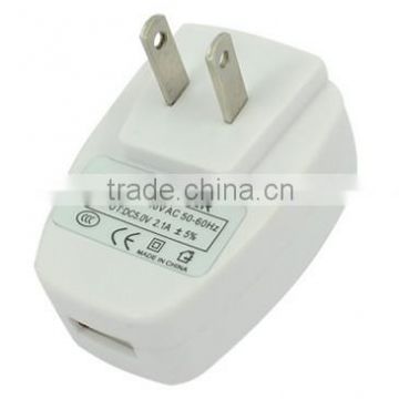 for iphone usb wall travel charger adapter 1A(USA/Europe/UK plug)