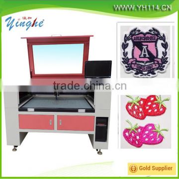 guangzhou factory fast speed actualmatic laser leather fabric cutting machine