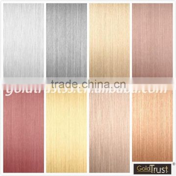 304 HL/hairline color stainless steel sheet-JIS 304,316,430,201 interior decoration