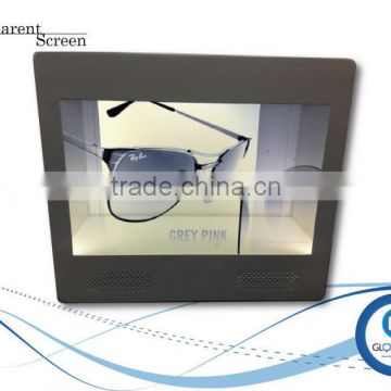 Transparent screen digital signages display For shows toys promotional fair