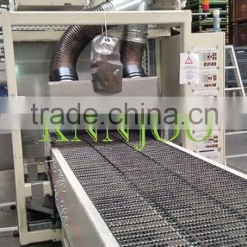 China Surface Treatment Equipment Wire Mesh Belt Continuous Flow Shot Blasting Machine