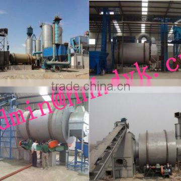 Sand dryer for drying quartz sand and river sand