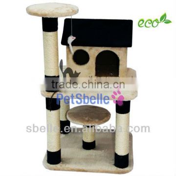 Wholesale kitty scratching post cat house