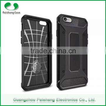 Shock proof custom carbon fiber pattern silicon mobile phone case cover for iPhone 6 / 6s