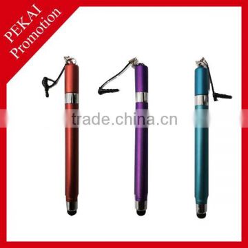 touch screen stylus restractable roller banner pen