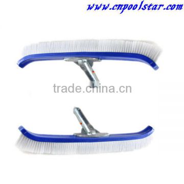 Cleaning Wall Brush Swimming Pool Brushes 18"/45cm with Aluminum Handle (P1420)