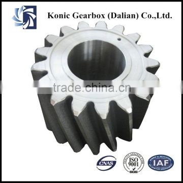 High quality 42CrMo material high torque helical gear of agricultural machinery parts with chinese factory