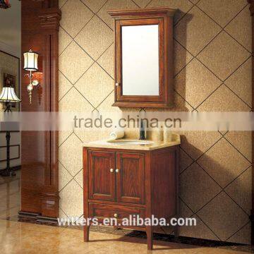 WTS-8488 25'' cheap price bathroom furniture solid wood /bathroom vanity combo