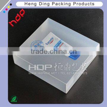 Top quality Customized transparent plastic pp box package With color Printing