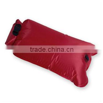 Red warterproof tube bag for outdoor sports