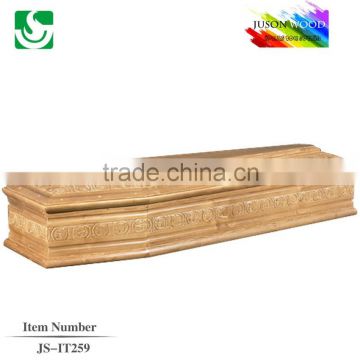 chinese factory european oak funeral coffin liners