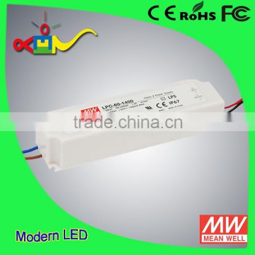 Waterproof IP65 meanwell triac dimmable led driver