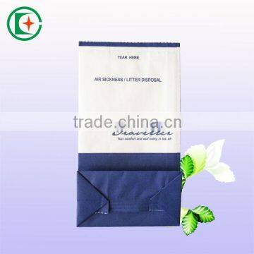 Waterproof disposal paper bag hospital sickness bag