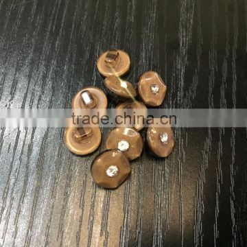 Shank buttons for lady's garments