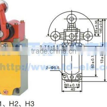 LXK3 Series limit switch LXK3-20S/H1,H2,H3