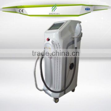 zhengjia medical best selling portable ipl shr machine /SHR beauty machine 8inch (IPL+RF) 1200Wwith CE certification